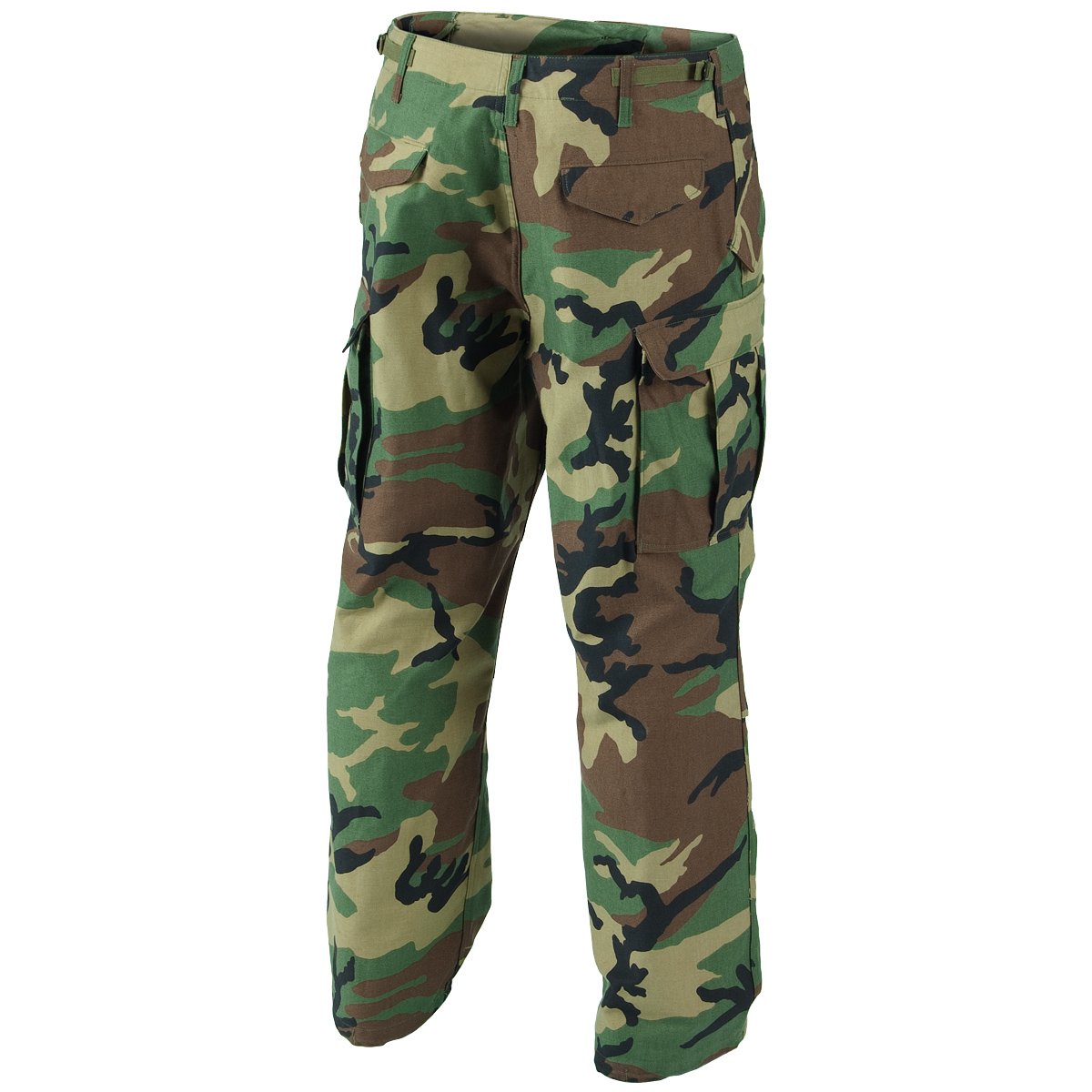 Helikon M65 combattimento Pantaloni Woodland taglia