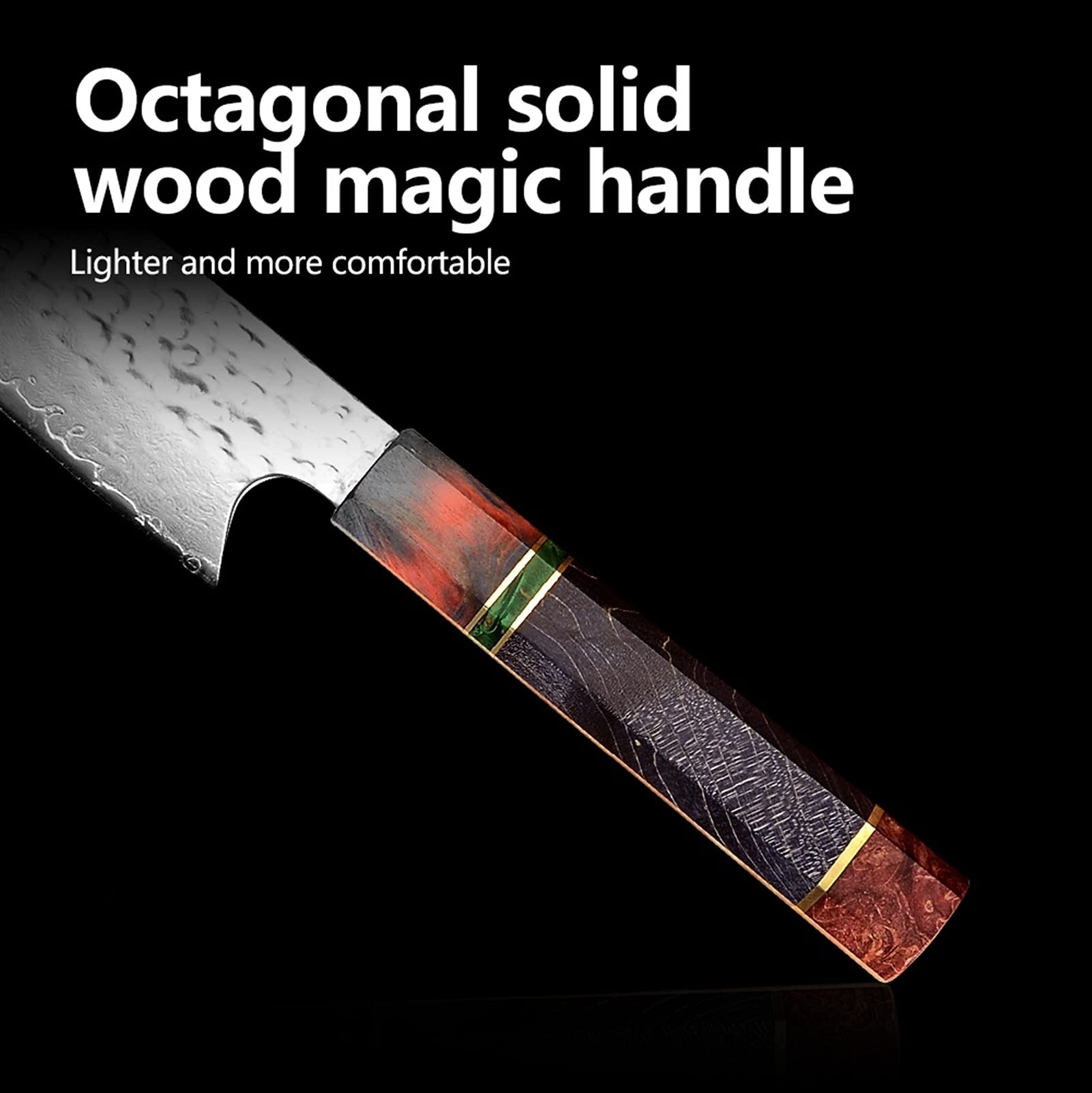 シェフナイフ 刃渡210mm VG10合金 木柄 ダマスカス鋼 シェフナイフ 刃渡210mm VG10合金 木柄 ダマスカス鋼 Amazon | 8インチ