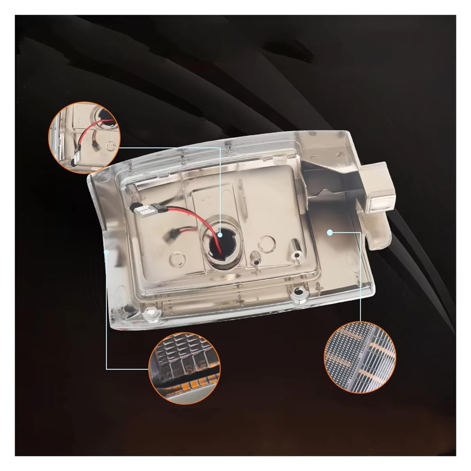 Indicatore Laterale Per Nissan Per D21 Per PickUp 1990 1991 1992 1993 1994-1997 2 Pezzi Angolo Anteriore Indicatore Laterale Direzione Con LED Indicatore Direzione Auto