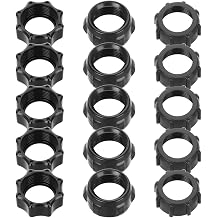 OUNONA Car Wireless Charging Nut Accessories Ball-Joint Fixed Adapter Tightening Ring Screw-on Head Bracket Universal Car Mount Phone Holder Compatible with Various Models Easy Installation 15 Pack