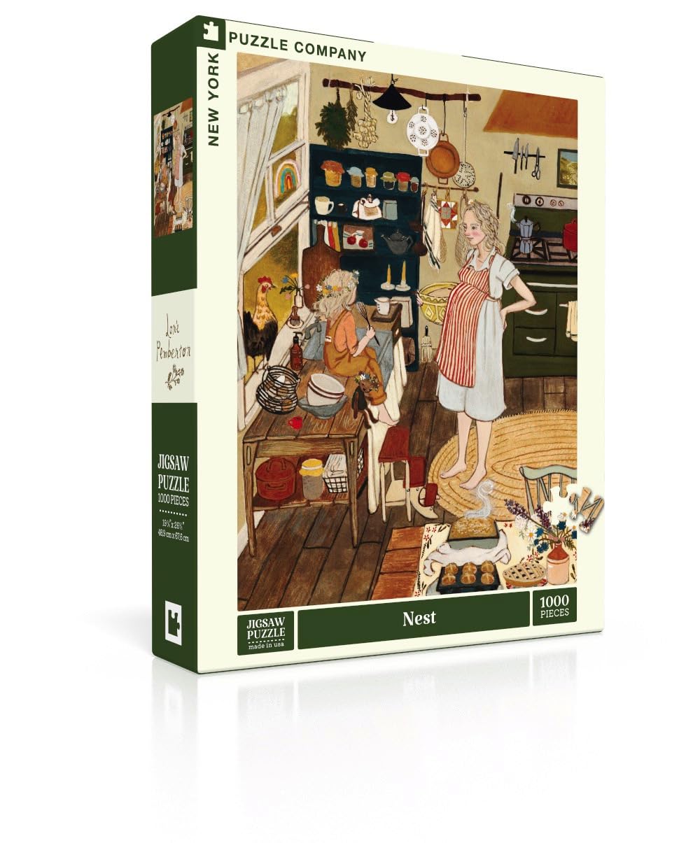New York Puzzle Company - Loré Pemberton Nest - 1000 Piece Jigsaw Puzzle
