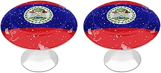 Glittering Butterfly Belize Cabinet Knob Drawer Pull Ceramic Handles Drawer Pull Colorful Handles 2PCS