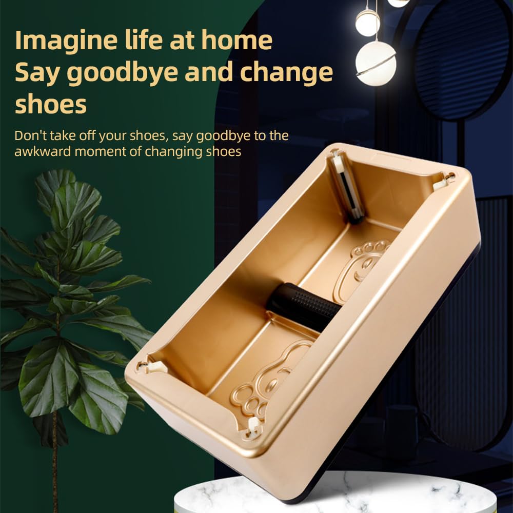 dispensador de cubrezapatos,Dispensador automático de cubiertas para zapatos con 200 piezas de cubiertas s para zapatos, cubierta antideslizante para zapatos, protege el piso para casa, oficina,