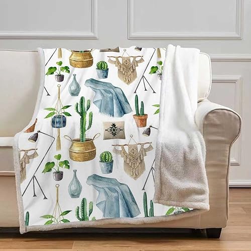 Miniatura 7 de Cobijas Calientes para Invierno de Lotus Cobijas para Invierno - Manta de microfibra para camping, viajes, picnic, tamaño de bebé, 39 x 47 pulgadas