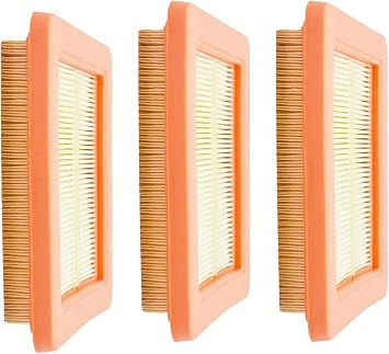 Air Filter For Honda GCV145/170/200 HRU19/HRN216/HRX217/HRG466 Lawn Mower Replacement Accessories,Part 17211-Z8B-901 3PCS
