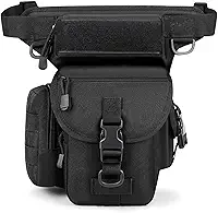 Bolsa Tática Militar de Cintura e Coxa - Bolsa de Perna para Ciclismo ao Ar Livre - Bolsa de Ombro Multiuso Carteiro, A