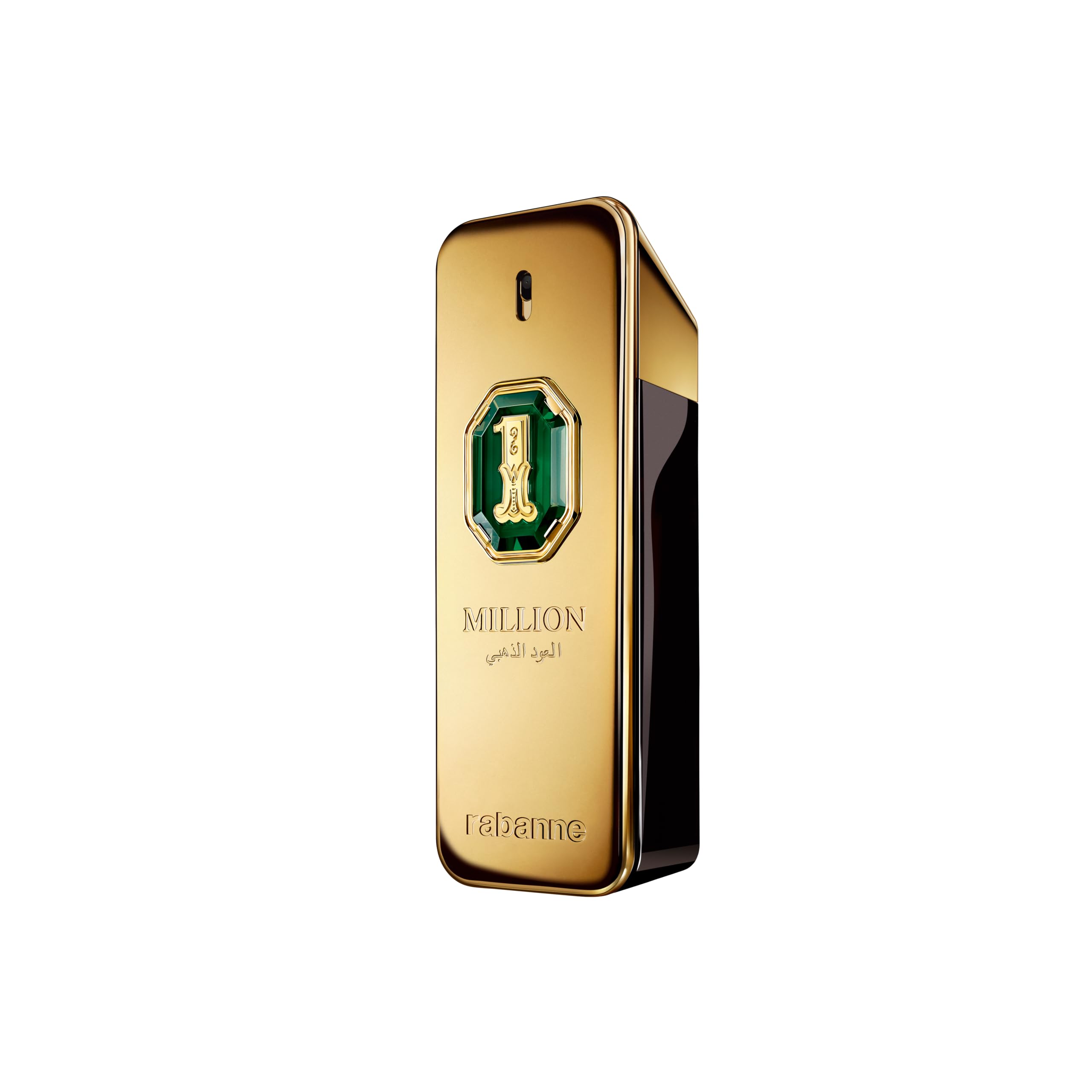 1 Million Golden Oud Parfum Intense Cologne for Men - 3.4 oz | Long Lasting Leather Woody…