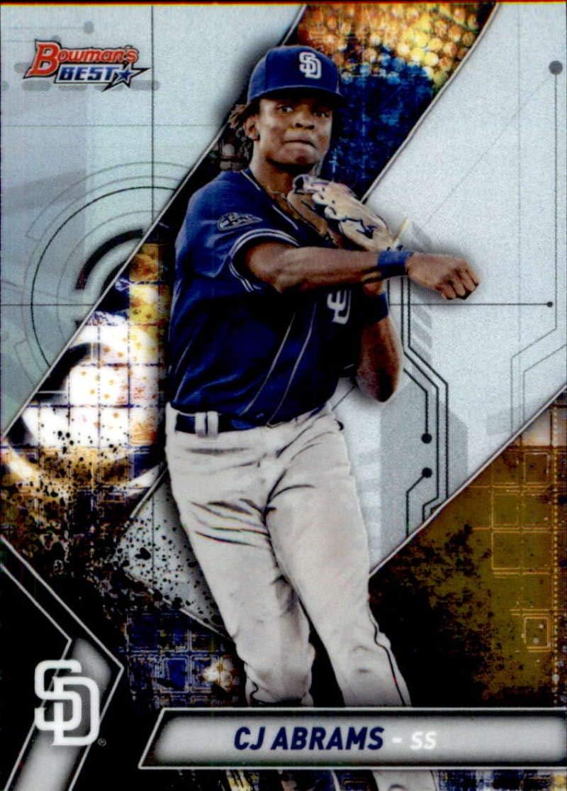 2019 Bowman's Best #TP-2 CJ Abrams San Diego Padres Baseball Card