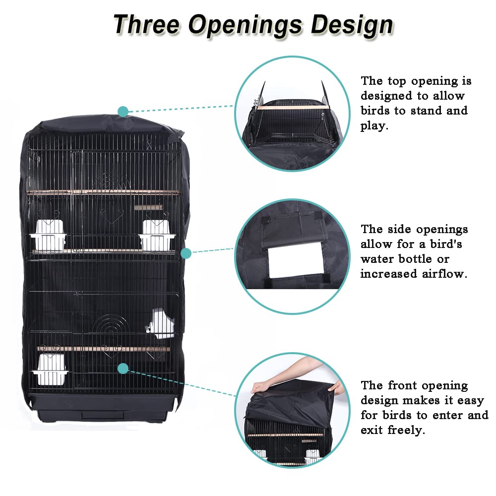 Vogelkäfig Abdeckung Nacht - Wasserdicht, 4 Größen