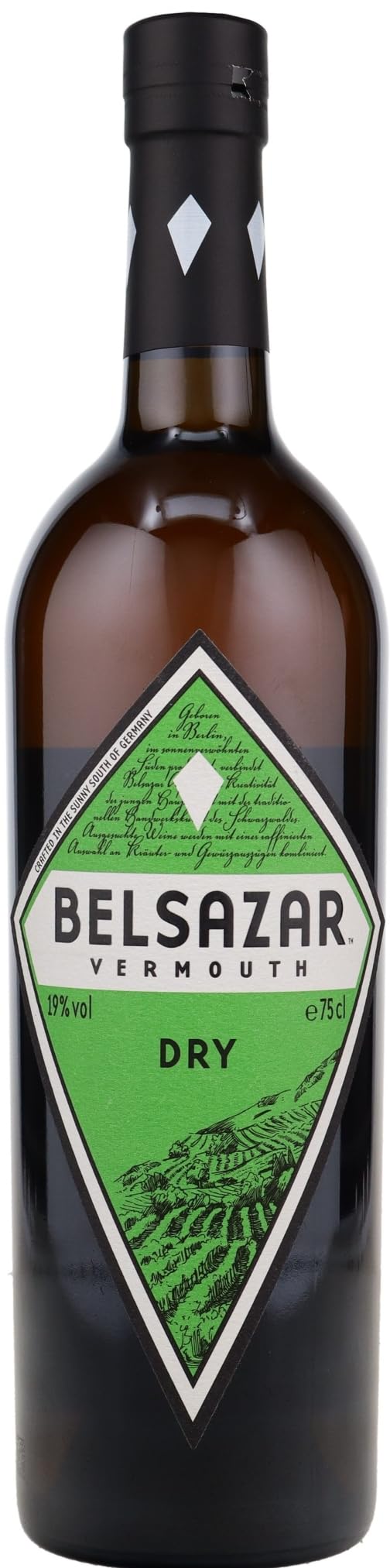Belsazar Dry Vermouth, Trockener Wermut aus dem Schwarzwald, Aperitif (1 x 0,75 l)