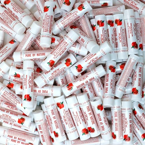 Naturistick 150-Pack Lip Balm with Pomegranate Scent
