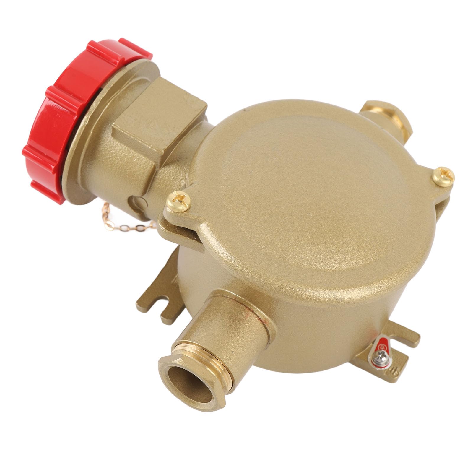 Conector de Caja de Conexiones de Latón Marino IP56 Protector 16A Excelente Conductividad Eléctrica Caja de Conexiones Enchufe de Interruptor CZS3-2/7I4 para Barco Barco Puede el Material de
