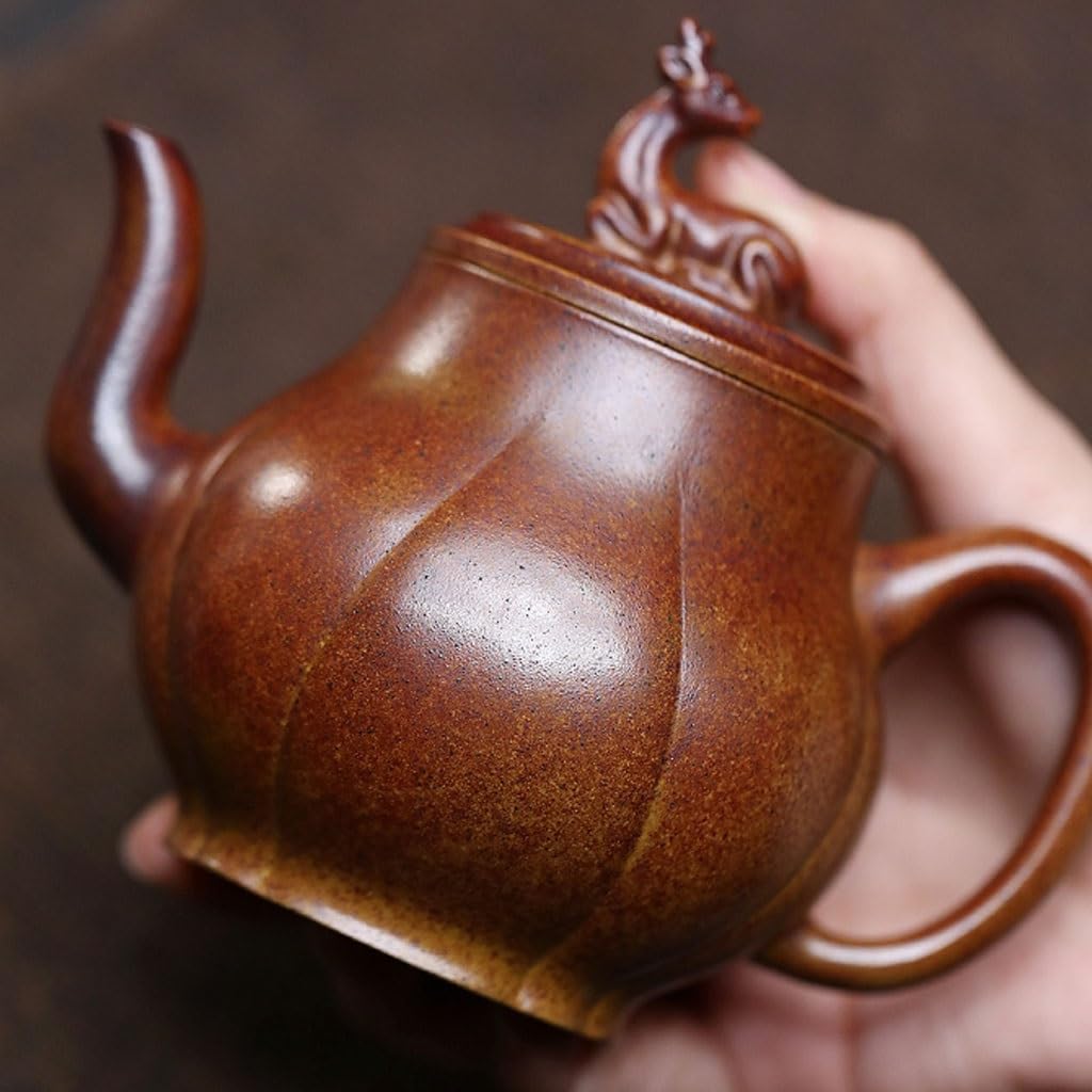 Teesieb Alte Rock Schlamm Teekanne Reine Handgemachte Hause Retro Teekanne Segen Glück Verheißenden Tee Brauen Wasserkocher