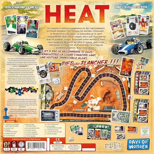 ASMODEE Heat Days of Wonder - vue 5