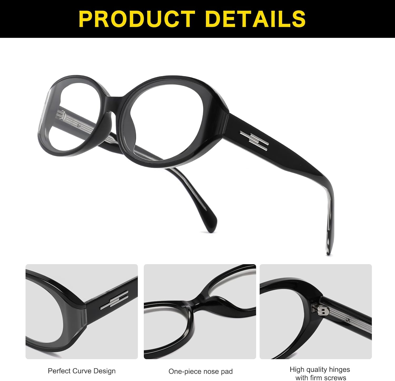 2-in-1 woman Blue Light Blocking & Photochromic Glasses - Auto-Tinting Lenses for Indoor/Outdoor Use Y5616 - Image 7