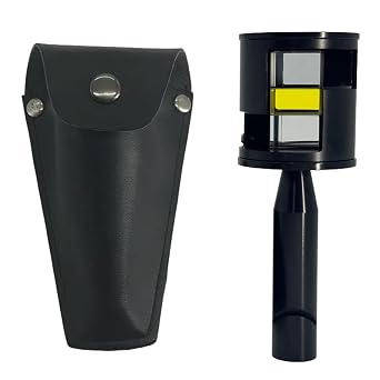 Double Prism Optical Square for 90 Degree Right Angle Layout, Straight Line