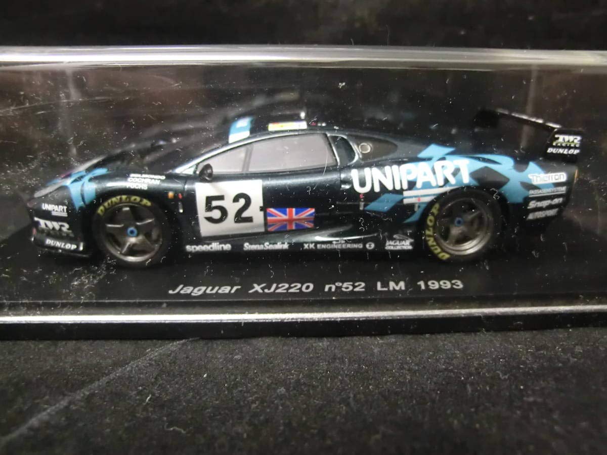 Amazon.co.jp: 1/43 ジャガー XJ220 LM1993 ＃52 : Hobbies