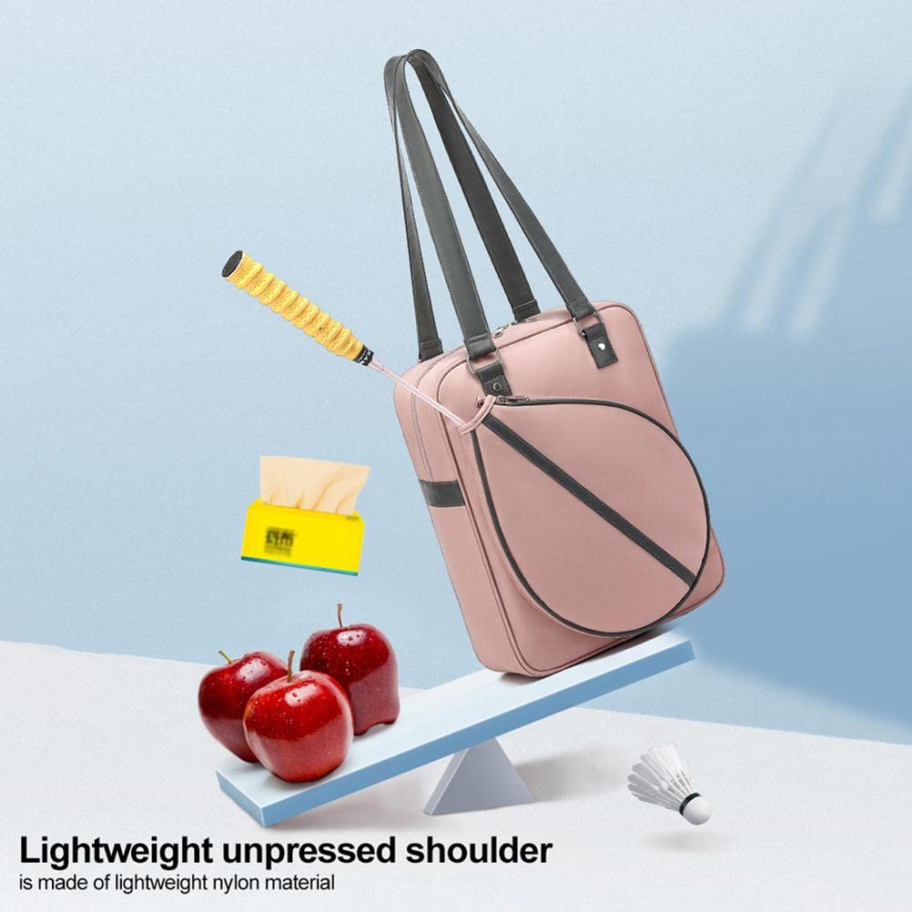 Borsa Sportiva Per Badminton E Tennis, Impermeabile E Capiente: Contiene Fino A 6 Racchette, Con Scomparto Scarpe E Tracolla Regolabile
