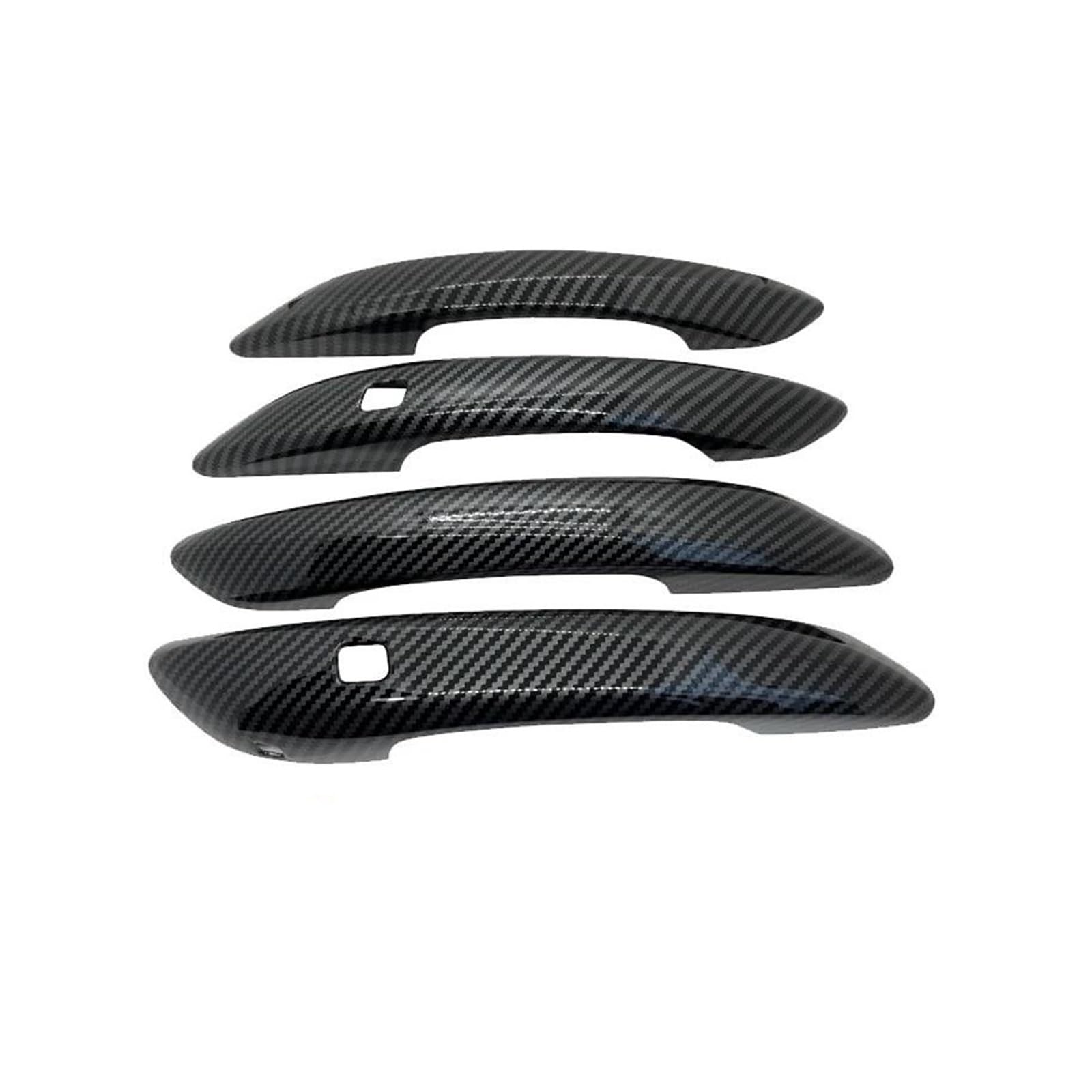 Fixcor One Color For Hyundai For Sonata 2020 Accessories Dn8 8Th Gen Mk8 2021 2022 Carbon Fiber Exterior Door Handle Styling Stickers Car Accessories