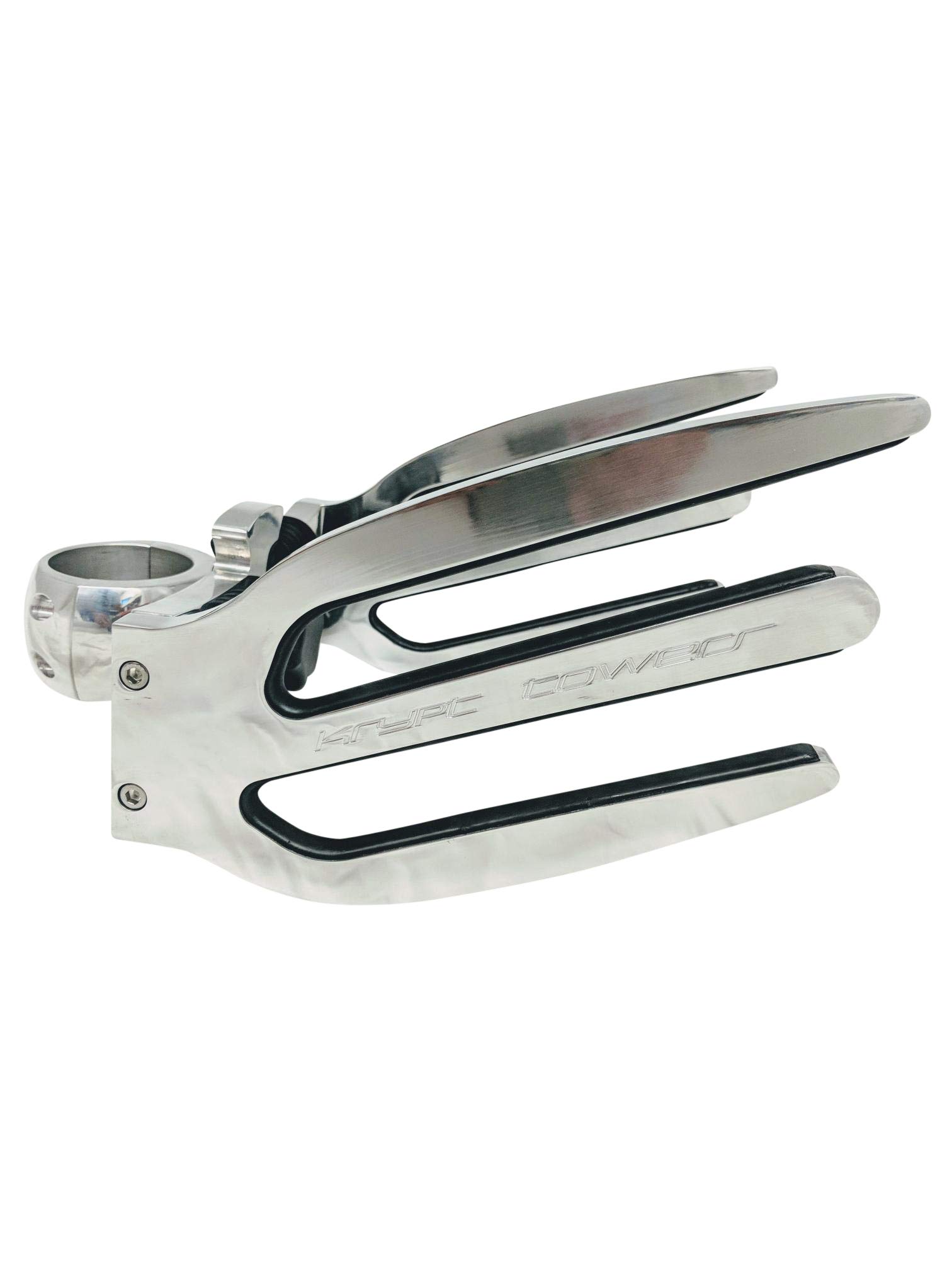 Krypt Towers Quick Release Rotating Wakeboard Rack, Holds 2 x Wakeboards, Rotates 180 Degrees, Clamp 1.25-3