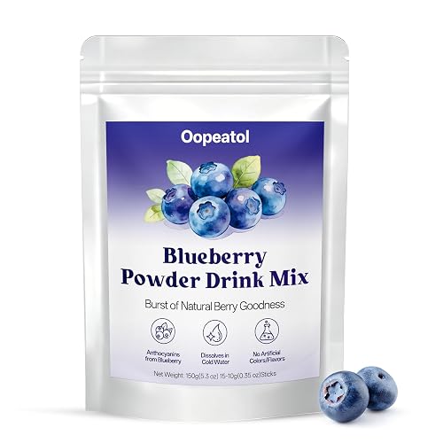 Blueberry Powder, Freeze Dried Wild Blueberries, Antioxidant Rich Superfood for
