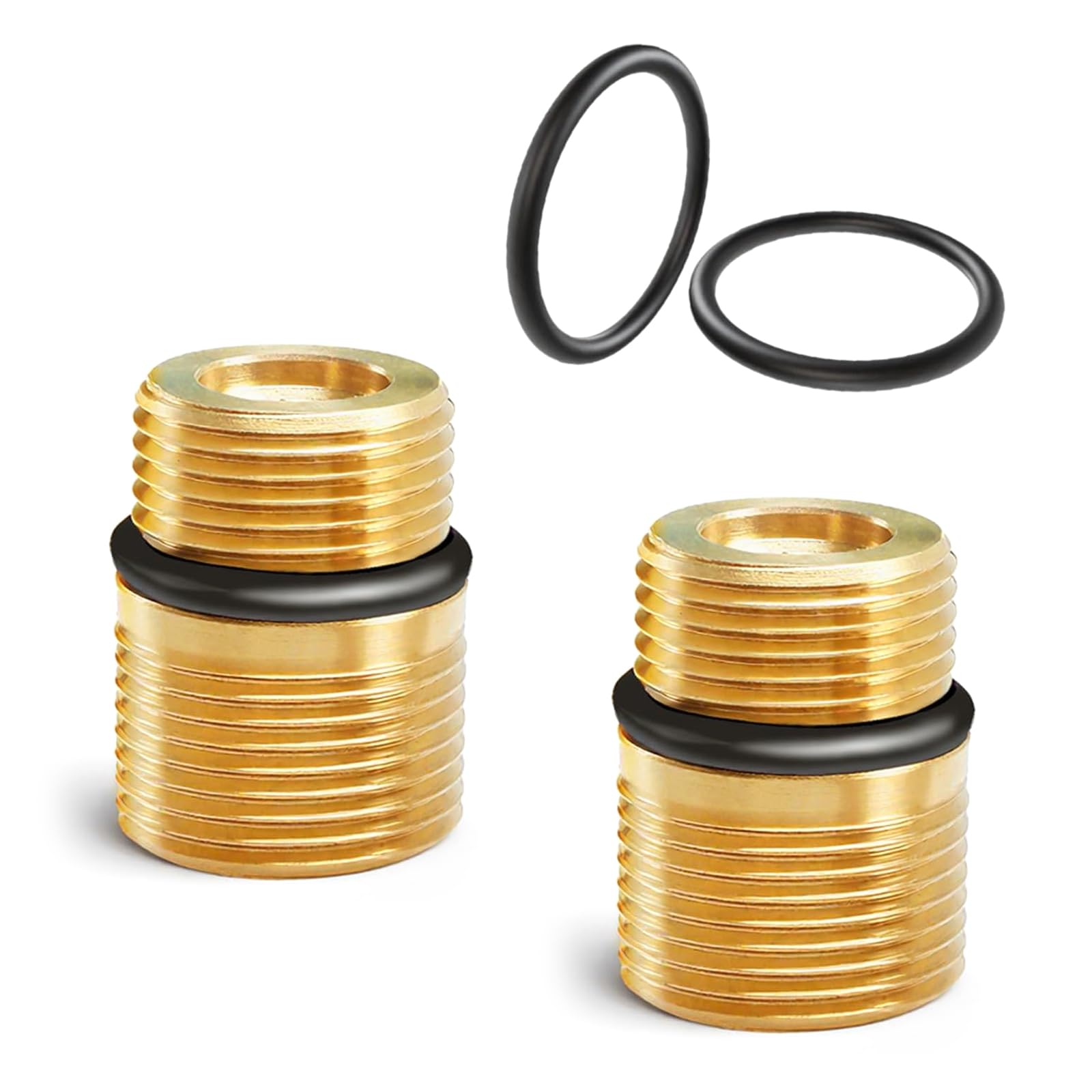 Pressure Metal Pumps Outlet Fitting 4500 Rate Erosion Resistant Hose Port Adapters for Cleaning Equipment Double Seal Thread Washer Pumps Fitting
