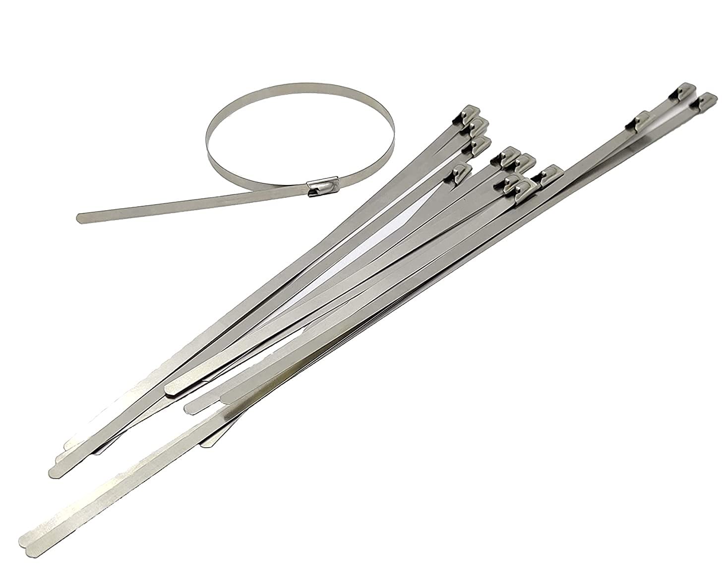 100Pcs SS Cable Ties -150X4.6mm