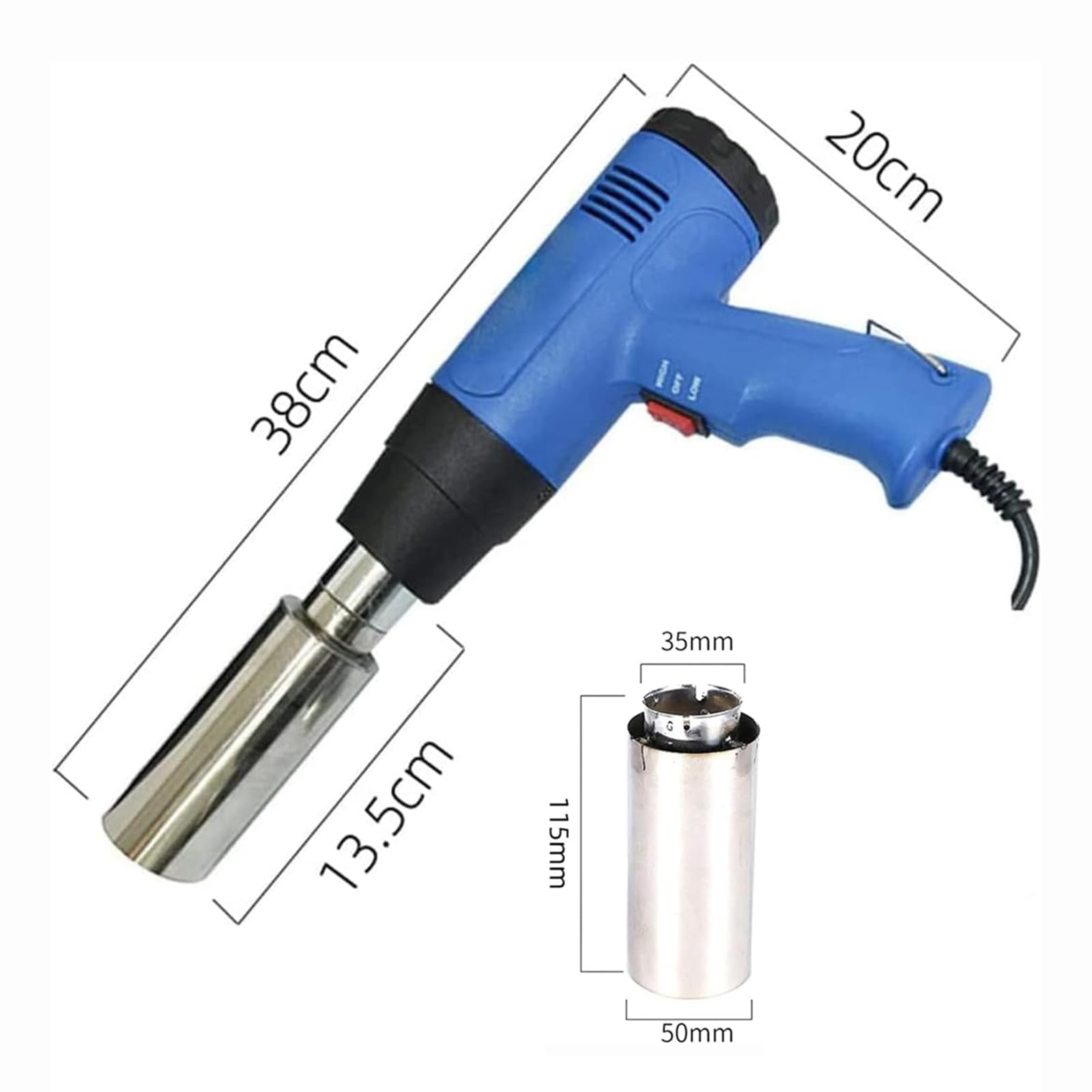 Macchina Termoretraibile Per Capsule Bottiglie Vino - Display Digitale, Temperatura Regolabile 0-400°C - Foto 12