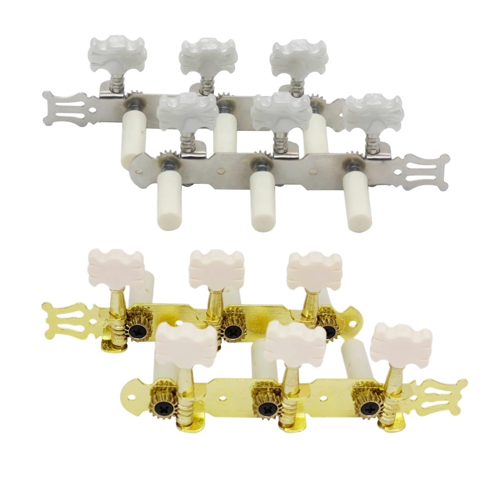 Clavijas de afinación de guitarra clásica, accesorio for instrumentos de cuerda, cabezales de máquina, sintonizadores de perilla, piezas musicales, 2 uds.(Y-03)