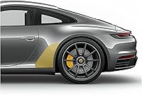 Vista 7 de Adhesivos de vinilo para guardabarros laterales con chip de roca lateral compatibles con Porsche 911 996 997 991 992 (991, azul)