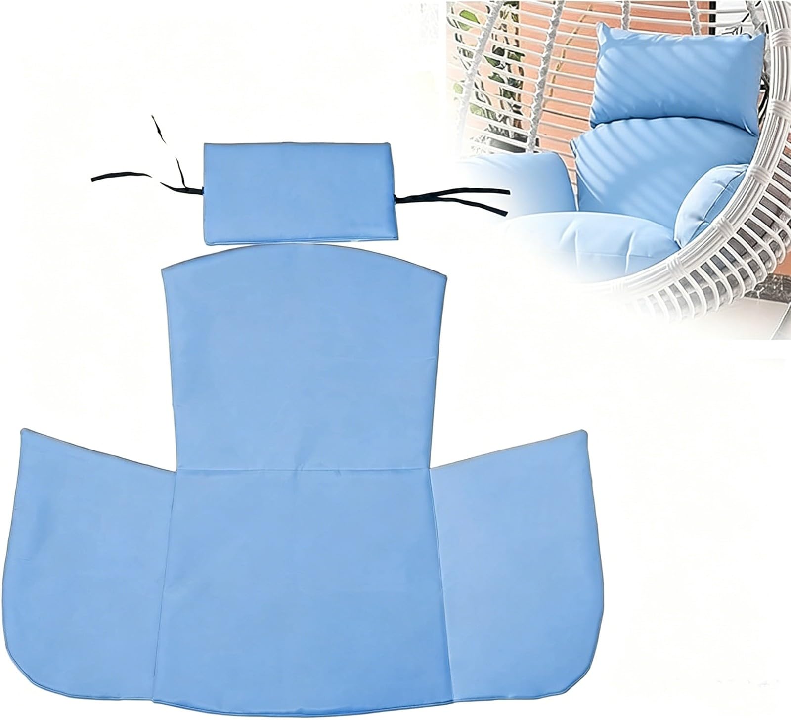Housse fauteuil suspendu œuf pour protéger votre panier de terrasse et salon