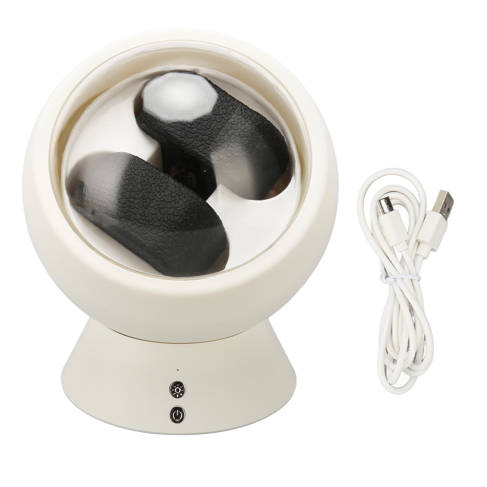 Omabeta Automatischer Doppel-Uhrenbeweger, Extrem Leiser Motor, LED-Leuchten, Display für Armbanduhr Collector Family (ABS, 6,9 X 5,9 X 5, Zoll)