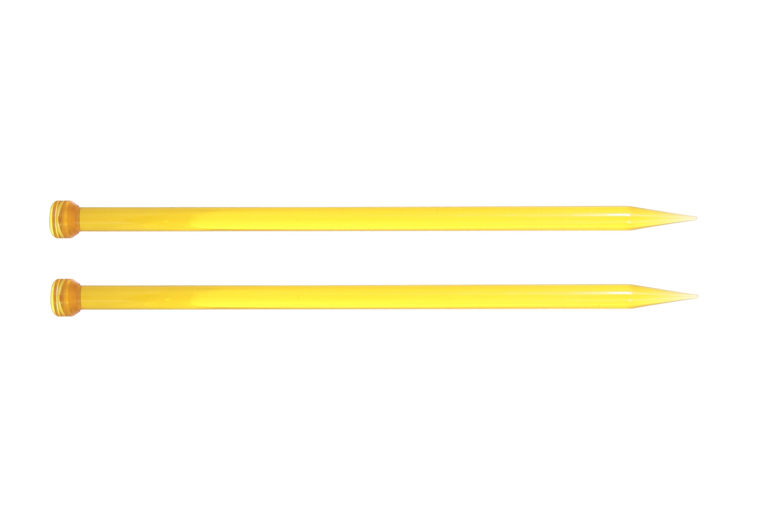 Knit Pro KP51170 Trendz: Knitting Pins: Single Ended: 15cm x 6.00mm, 6mm Yellow