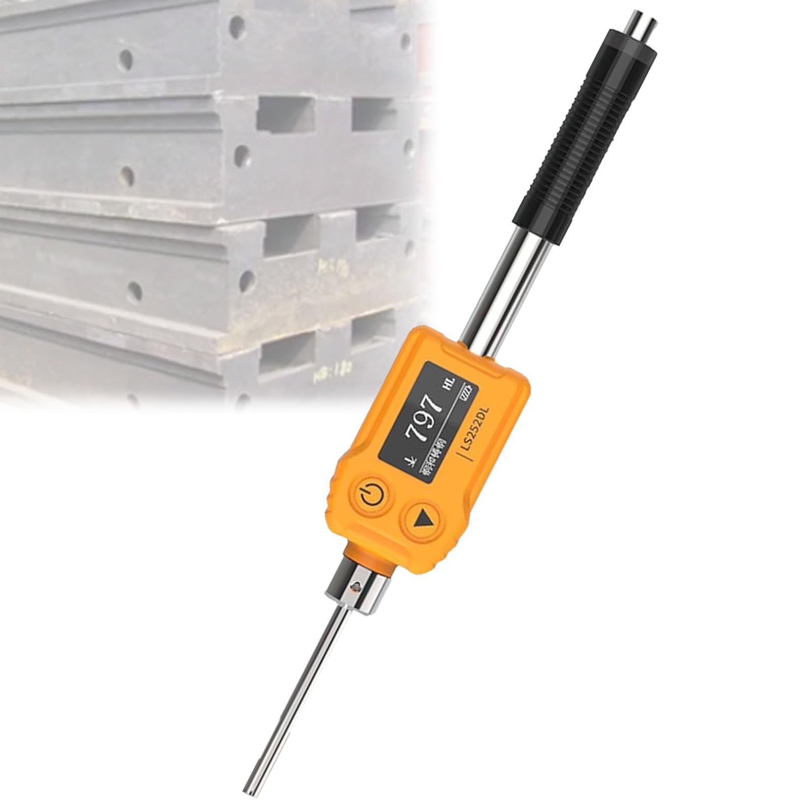 Caibendss Leeb Hardness Tester Meter LS252DL