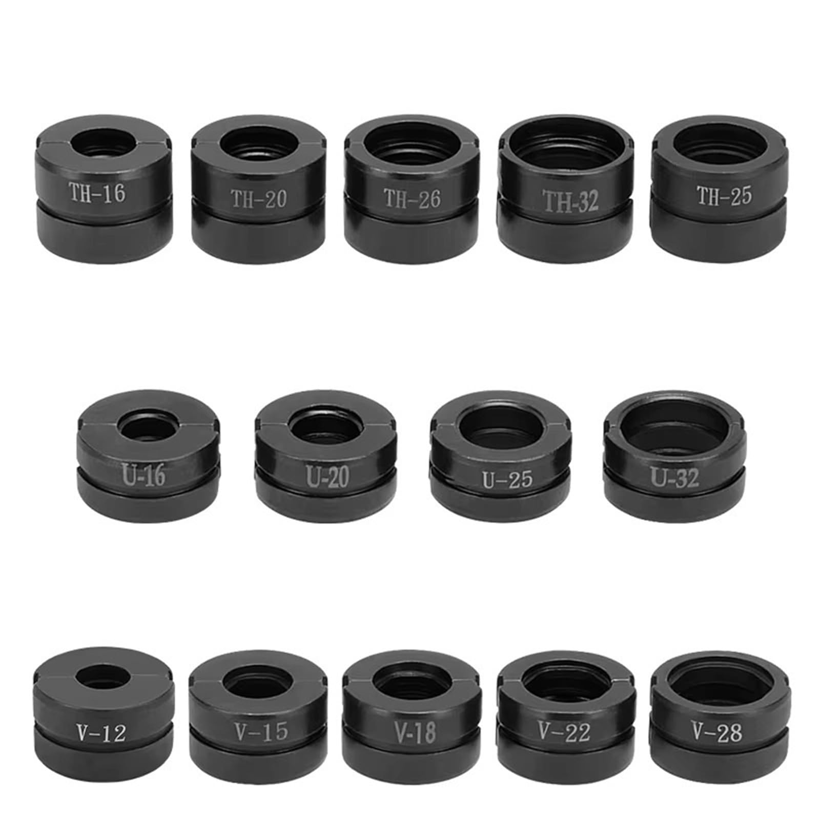 Bqrtvxsd Th And U And V Compatible For Mgxek Hydraulic Pipe Crimping Jaw, Th‑U & V‑Series Press Molds For Pex & Copper Fittings(Th And U And V)