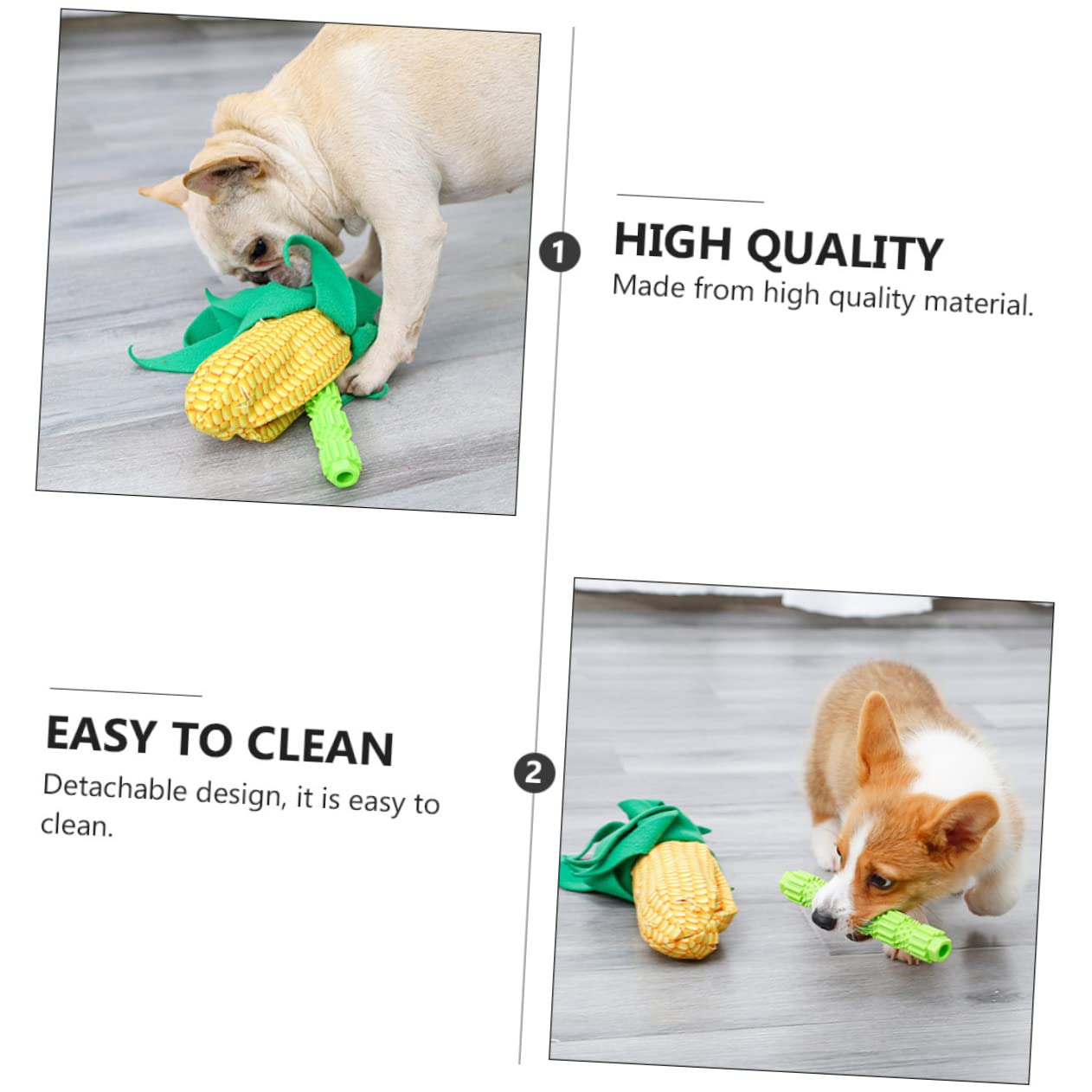 FRCOLOR 3sätze Molar Rod Futterspender Und Schnüffelspielzeug Für Hunde Interaktives Pet Sniff Toy Aus Langlebigem Material Fördert Geistige Aktivität Und Zahnpflege