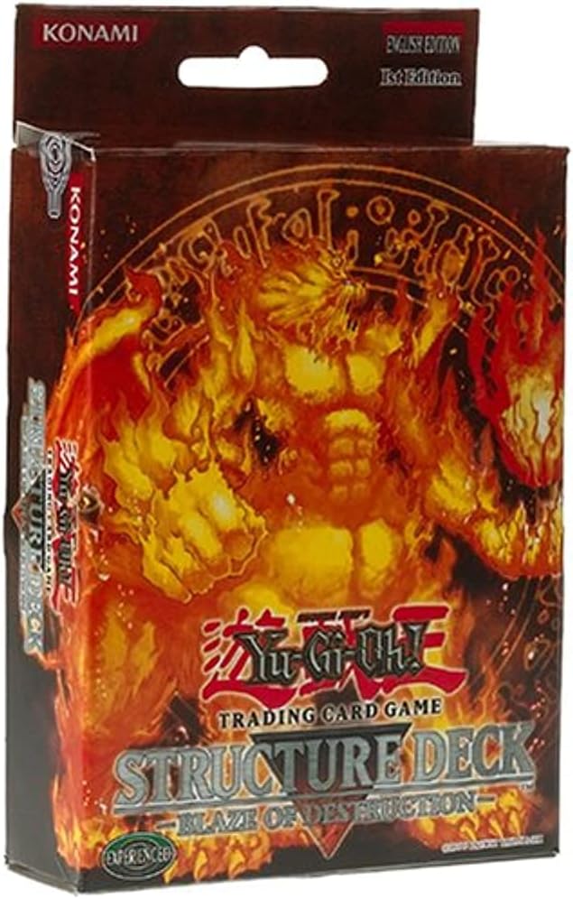 YuGiOh Blaze of Destruction 1st Edition Structure Deck - English [Toy]
