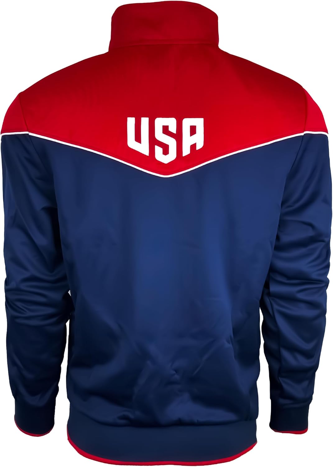 Icon Sports Officially Licensed Men's U.S. Soccer Jacket, USA Soccer Full Zip Track Jacket Adult Sizes - Image 4