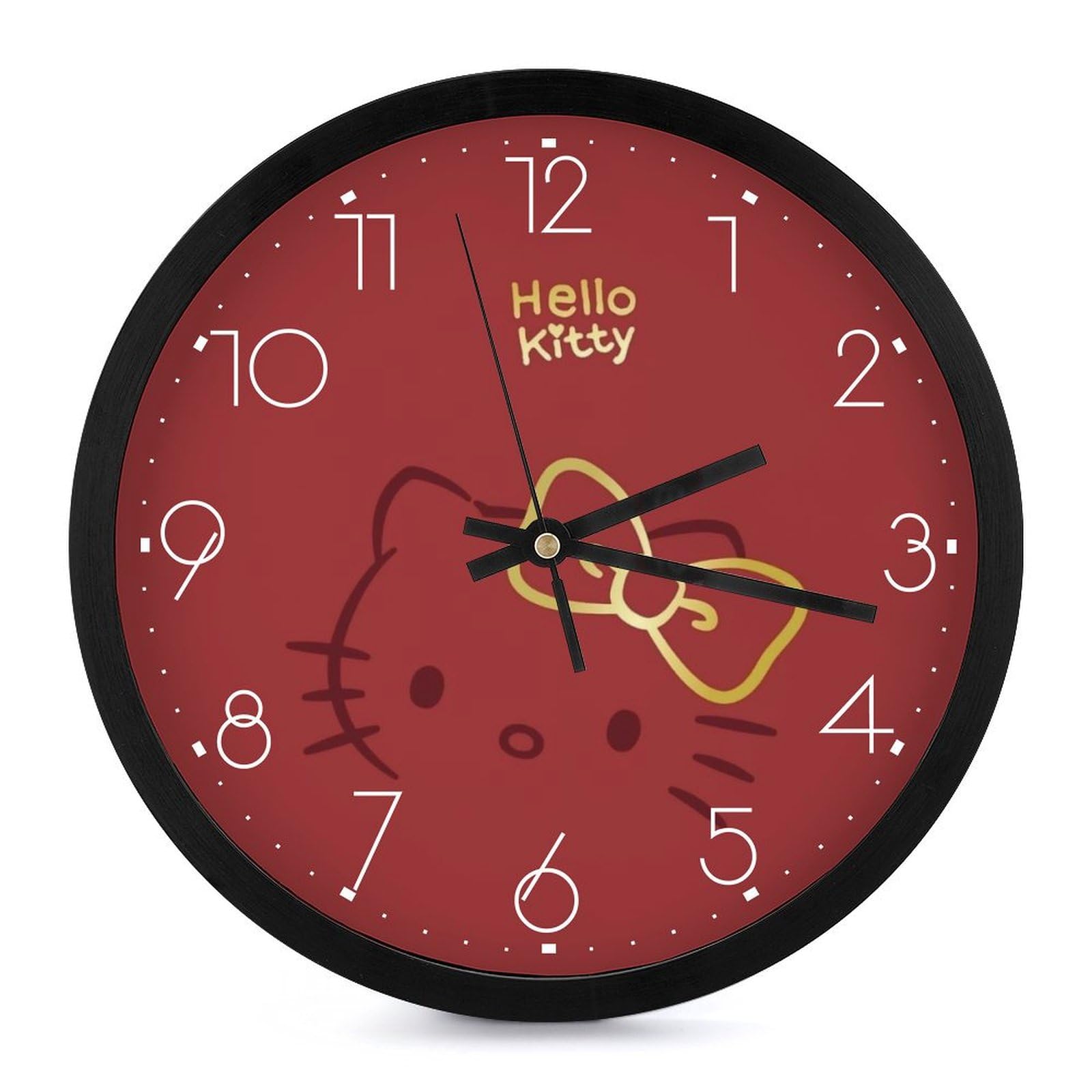 Amazon.co.jp: ハローキティ (8) 壁掛け時計 かけ時計 置き時計 連続