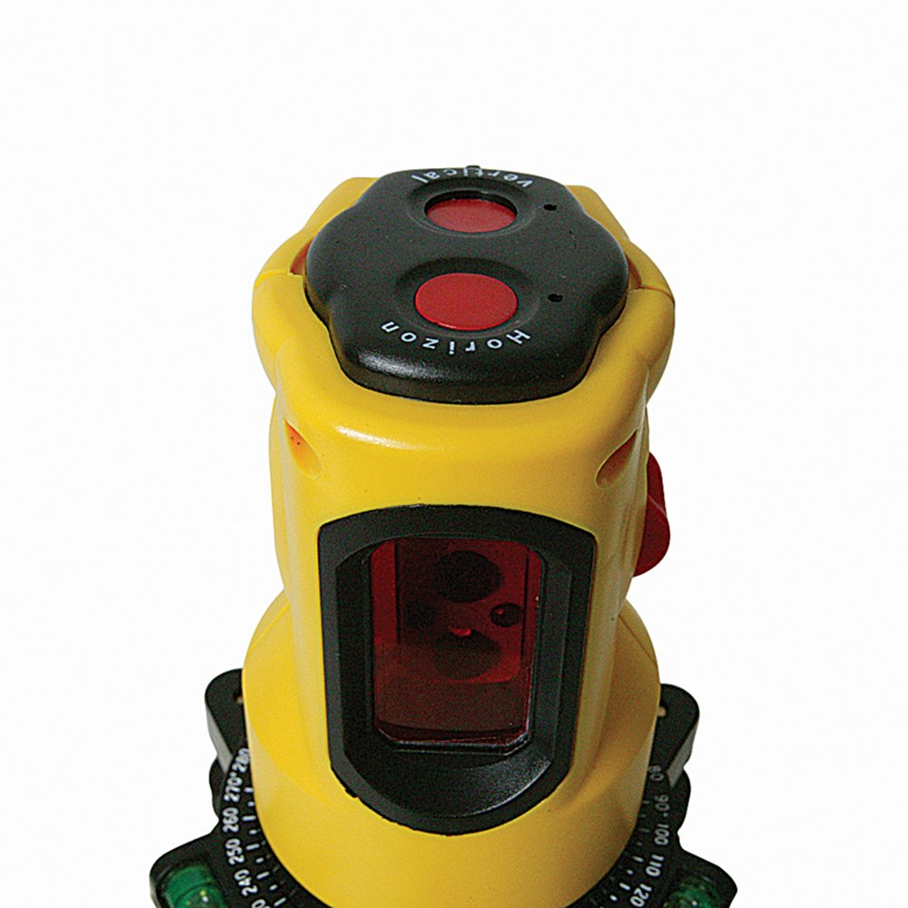 Silverline 245028 samopoziomujący zestaw poziomicy, zasięg 10 m