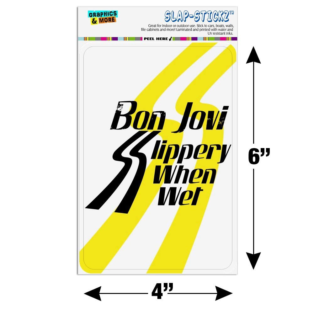 Bon Jovi Slippery When Wet サイン入り Bon Jovi - Slippery