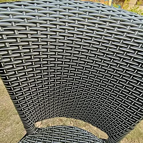 Image of D-8 Indoor Outdoor Living Room Balcony Garden Chair Table Set 4 Chair + 1 Table Furniture Set| Coffee Chair Table Set| Powder Coated|(Grey)