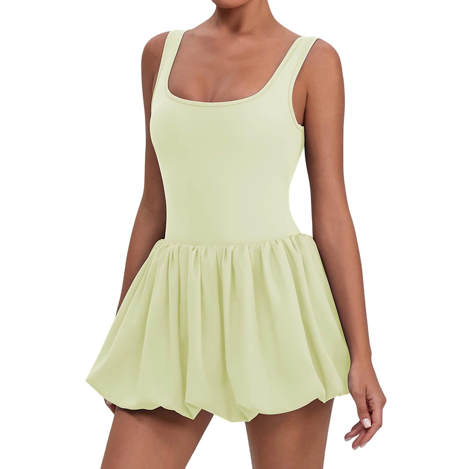 Robe Sportive Décontractée Femme Deux Pièces à Poches pour Yoga Tennis et Activités Physiques Confortable et Facile à Enfiler