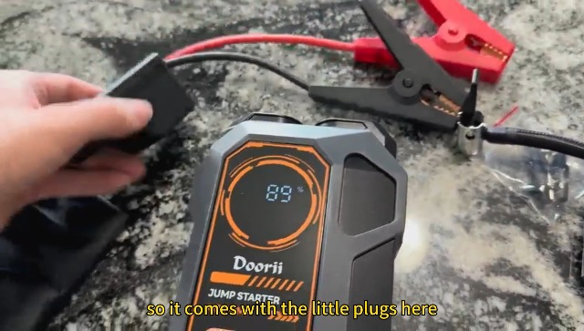 Amazon.com: Doorii 6000A Jump Starter with Air Compressor, 10-in-1