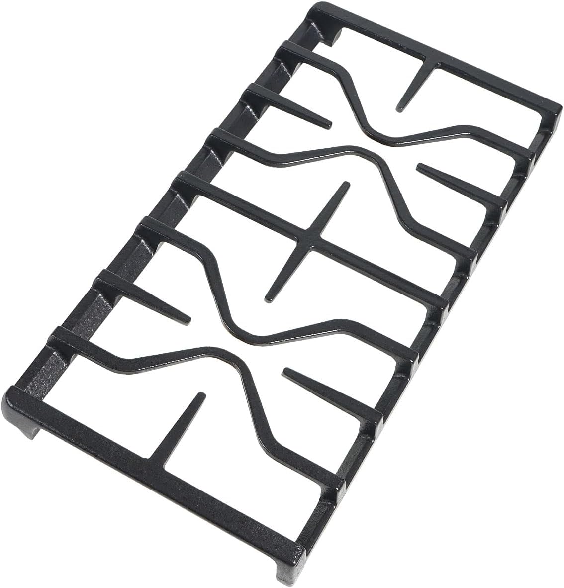 WB31X27151 WB31X24736 Cast Iron Stove Burner Grate Replacement for GE Gas Range Part19.6’’ x 10'' Replacement GE Surface Burner Side Grate General Electric Gas Cooktop Parts Cooking Grate Rack 1 Pack