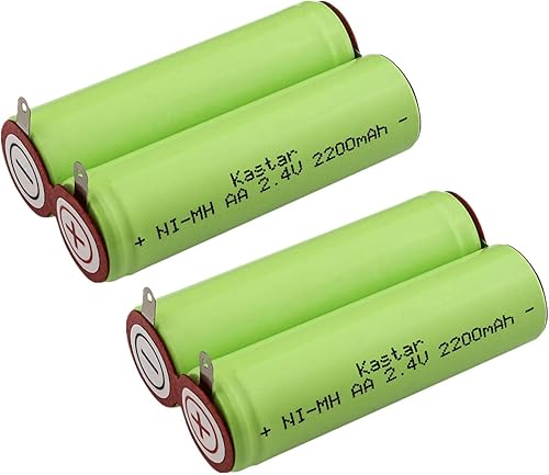 Miniatura 5 de Kastar Paquete de 1 batería Ni-MH de 2.4 V 2200 mAh de repuesto para baterías interestatales GE 41B020AC02101 GE 41B020AC161019801 ANIC0200, Welch