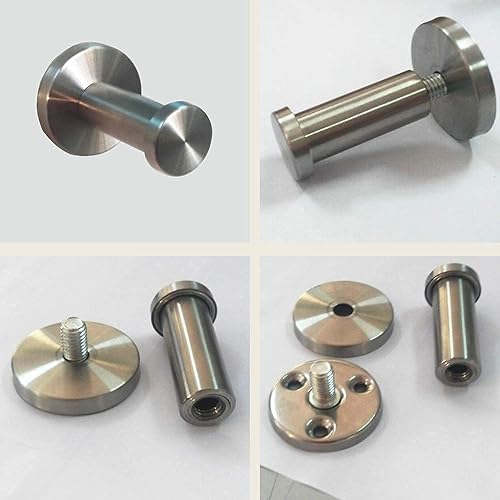 Miniatura 7 de Ms.Box Espejo redondo de pared de piel sintética con correa para colgar