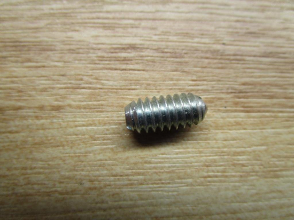BL54N Spring Loaded Ball Plunger Light End Force with Locking Thread Steel Coating Cut Cutting Angle Flute
