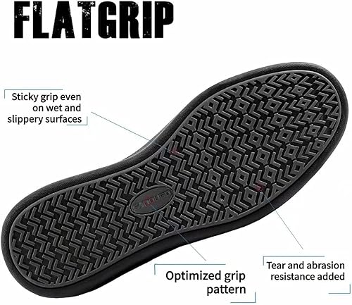 Miniatura 3 de Zapatos de ciclismo MTB para hombre para bicicleta de montaña para pedales planos, adecuados para montar en bicicleta de montaña DH Enduro Cross