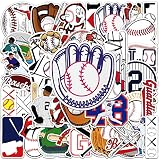 JOICEE 50pcs Baseball Stickers Baseball Tattoos Sports Stickers